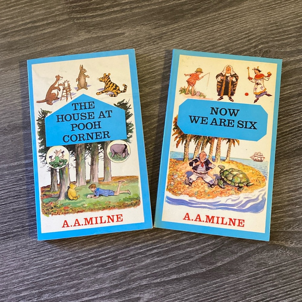 AA Milne Book Bundle 1973 Editions